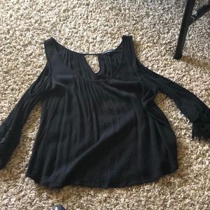 Open shoulder top